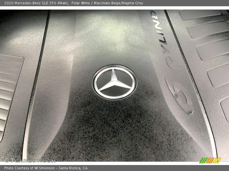 Polar White / Macchiato Beige/Magma Grey 2020 Mercedes-Benz GLE 350 4Matic