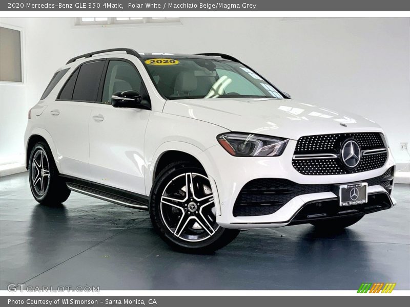 Front 3/4 View of 2020 GLE 350 4Matic