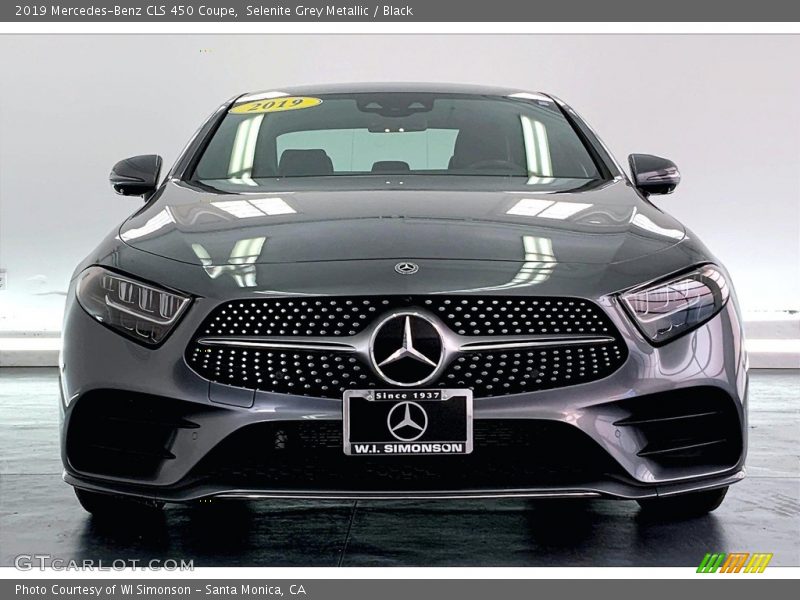 Selenite Grey Metallic / Black 2019 Mercedes-Benz CLS 450 Coupe