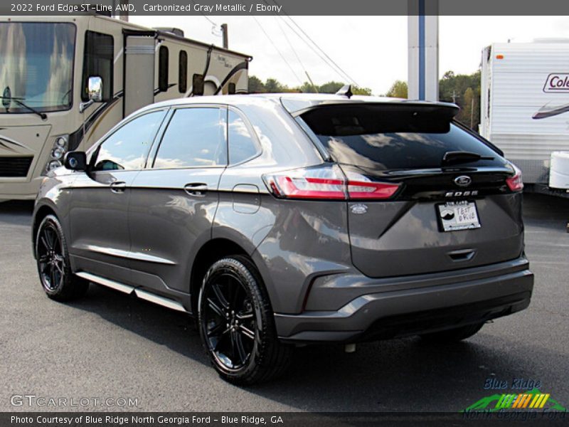 Carbonized Gray Metallic / Ebony 2022 Ford Edge ST-Line AWD