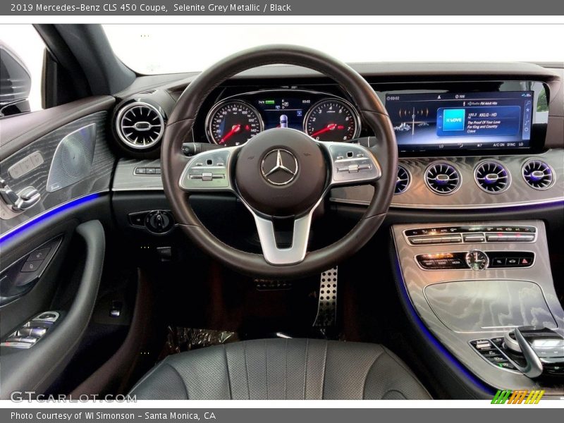 Selenite Grey Metallic / Black 2019 Mercedes-Benz CLS 450 Coupe