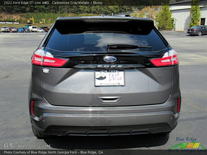 Carbonized Gray Metallic / Ebony 2022 Ford Edge ST-Line AWD
