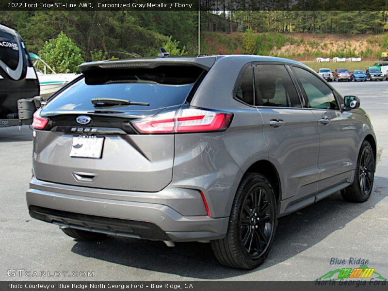 Carbonized Gray Metallic / Ebony 2022 Ford Edge ST-Line AWD