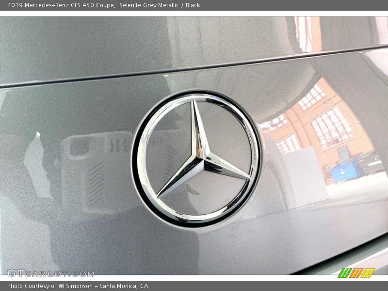 Selenite Grey Metallic / Black 2019 Mercedes-Benz CLS 450 Coupe