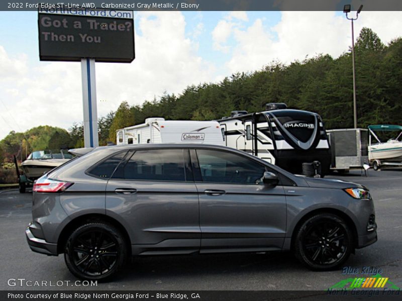 Carbonized Gray Metallic / Ebony 2022 Ford Edge ST-Line AWD