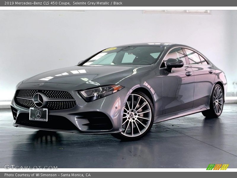 Selenite Grey Metallic / Black 2019 Mercedes-Benz CLS 450 Coupe