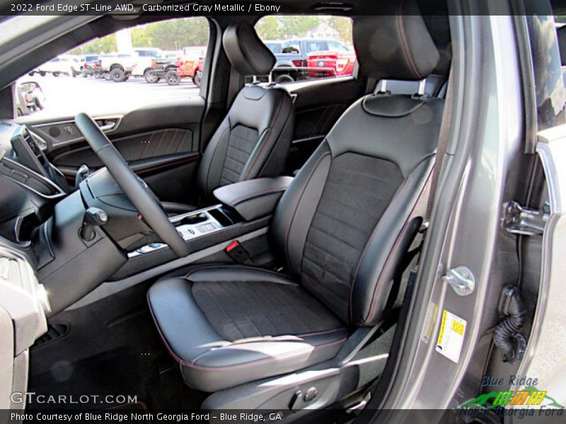 Front Seat of 2022 Edge ST-Line AWD