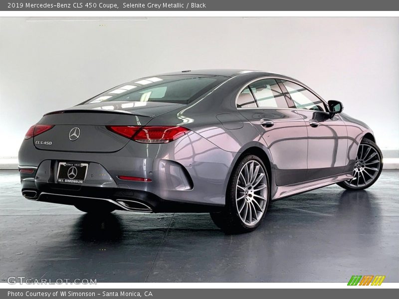 Selenite Grey Metallic / Black 2019 Mercedes-Benz CLS 450 Coupe