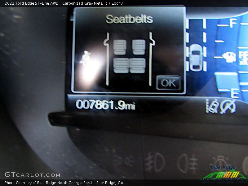 Carbonized Gray Metallic / Ebony 2022 Ford Edge ST-Line AWD
