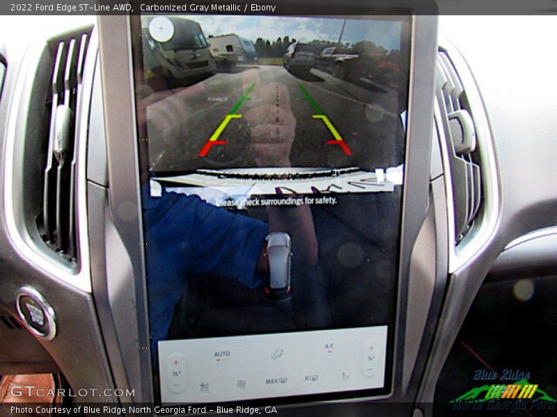 Controls of 2022 Edge ST-Line AWD