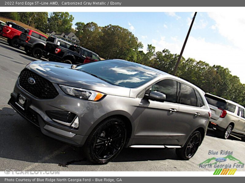 Carbonized Gray Metallic / Ebony 2022 Ford Edge ST-Line AWD