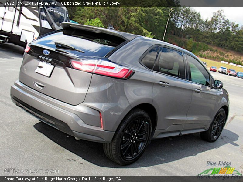 Carbonized Gray Metallic / Ebony 2022 Ford Edge ST-Line AWD