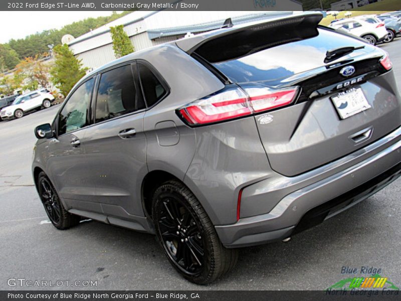 Carbonized Gray Metallic / Ebony 2022 Ford Edge ST-Line AWD