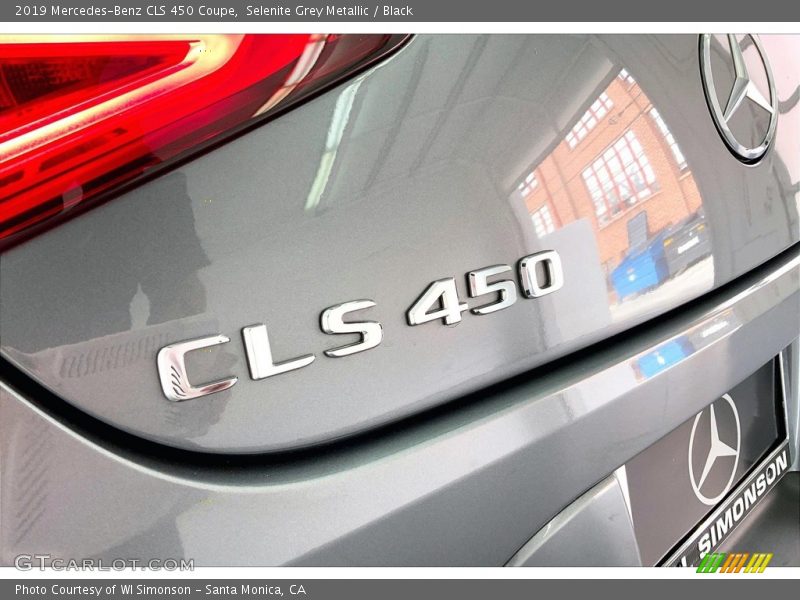 Selenite Grey Metallic / Black 2019 Mercedes-Benz CLS 450 Coupe