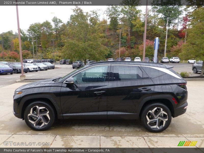 Phantom Black / Black 2023 Hyundai Tucson Limited AWD