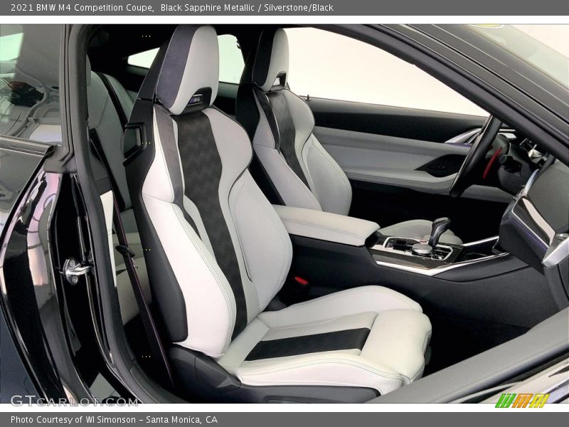  2021 M4 Competition Coupe Silverstone/Black Interior