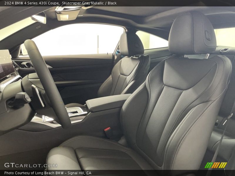 Front Seat of 2024 4 Series 430i Coupe