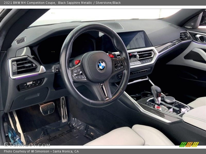 Dashboard of 2021 M4 Competition Coupe