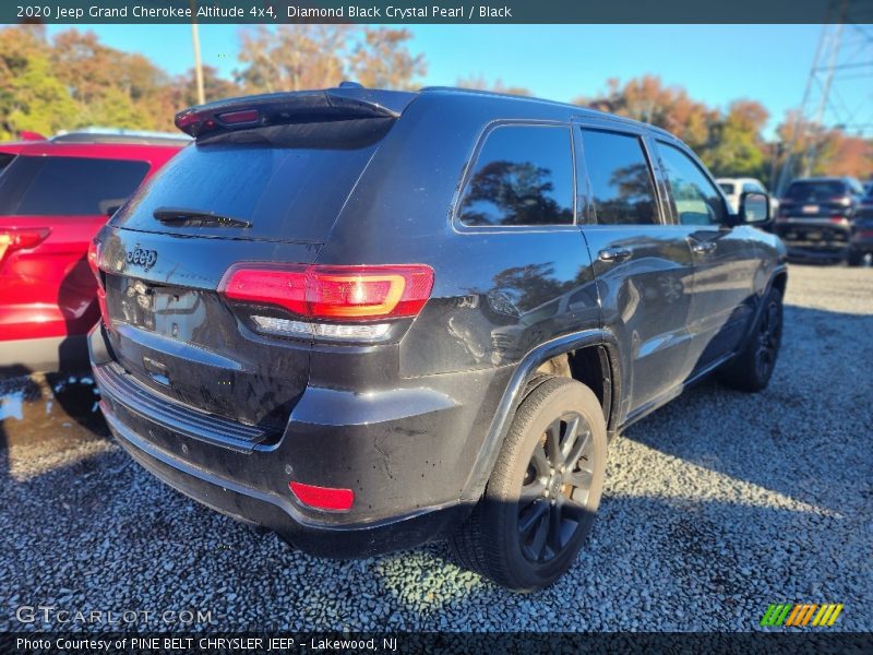 Diamond Black Crystal Pearl / Black 2020 Jeep Grand Cherokee Altitude 4x4