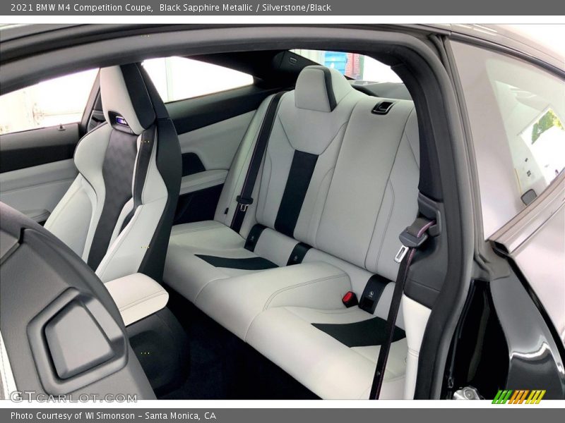 Rear Seat of 2021 M4 Competition Coupe