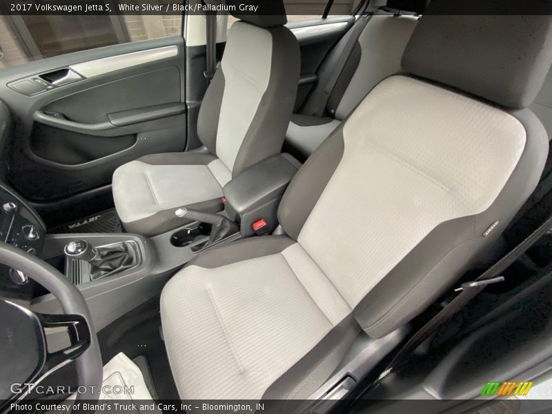 White Silver / Black/Palladium Gray 2017 Volkswagen Jetta S