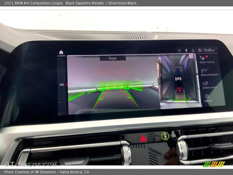 Controls of 2021 M4 Competition Coupe