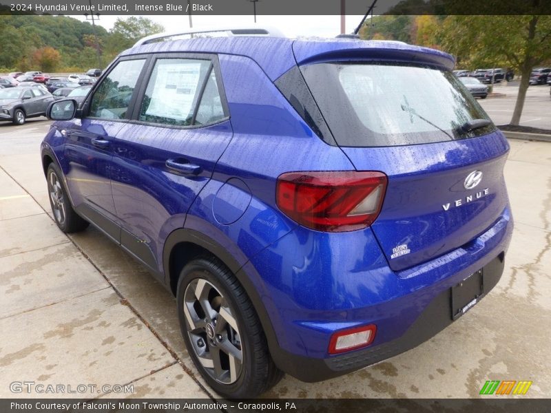 Intense Blue / Black 2024 Hyundai Venue Limited
