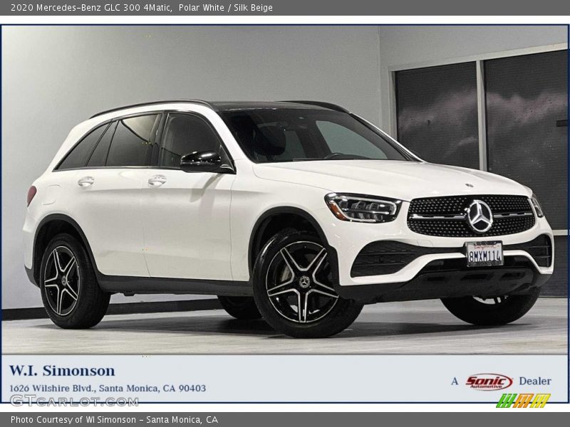 Polar White / Silk Beige 2020 Mercedes-Benz GLC 300 4Matic