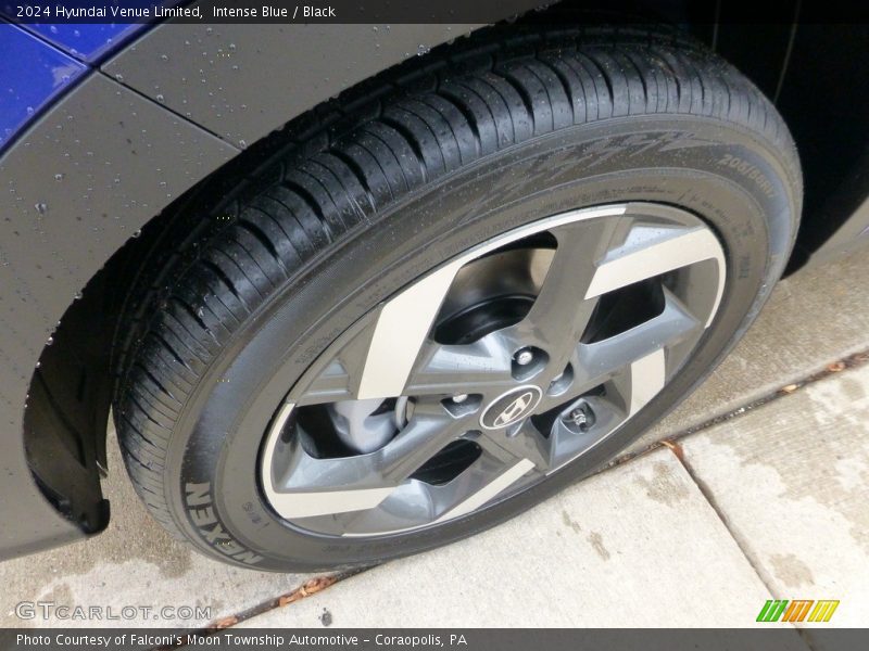 Intense Blue / Black 2024 Hyundai Venue Limited