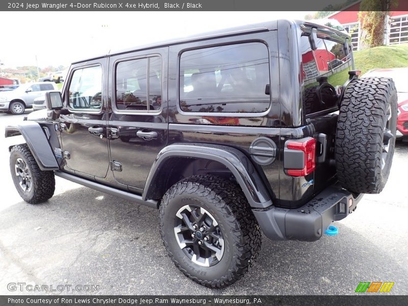  2024 Wrangler 4-Door Rubicon X 4xe Hybrid Black