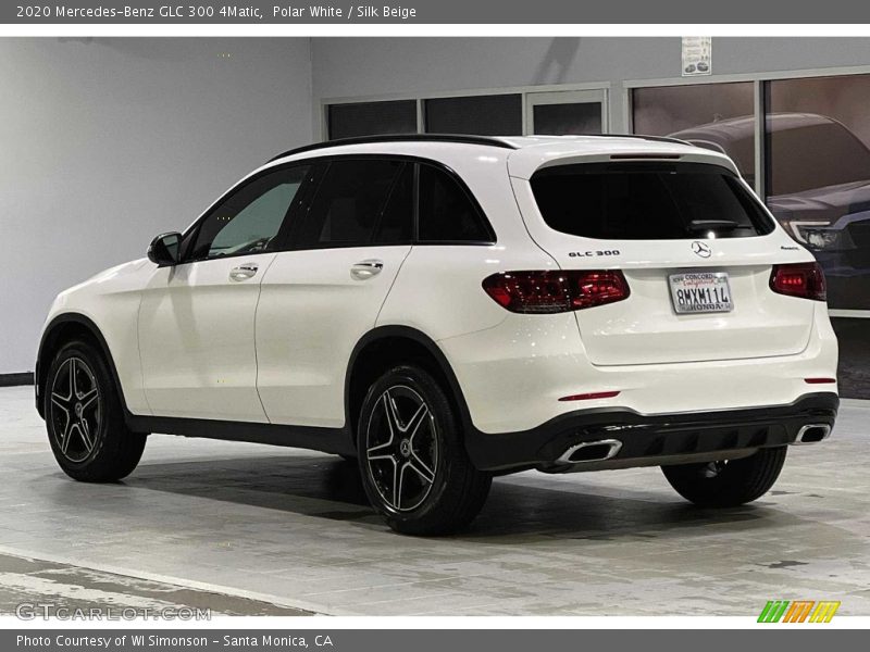  2020 GLC 300 4Matic Polar White