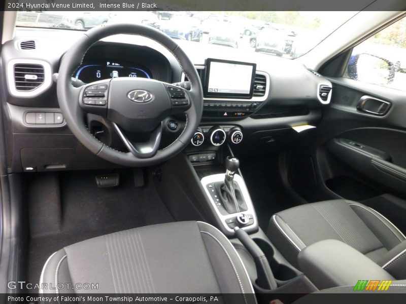Intense Blue / Black 2024 Hyundai Venue Limited