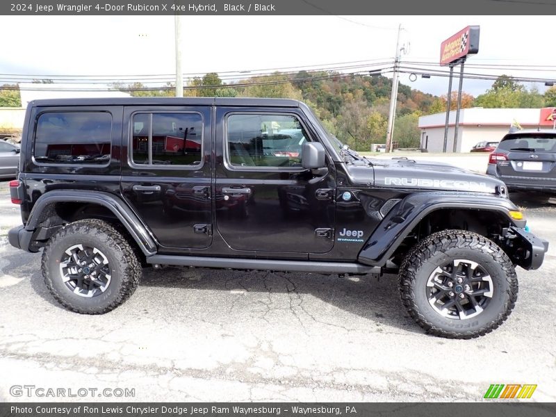  2024 Wrangler 4-Door Rubicon X 4xe Hybrid Black