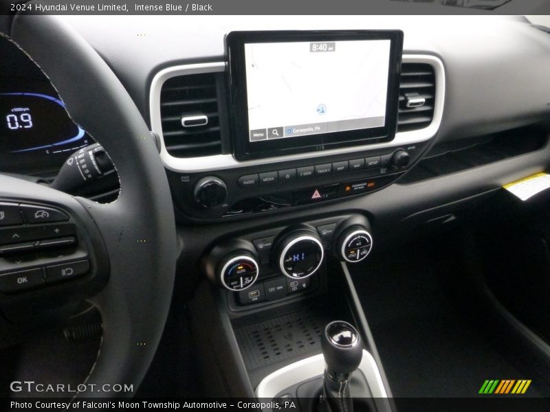 Intense Blue / Black 2024 Hyundai Venue Limited