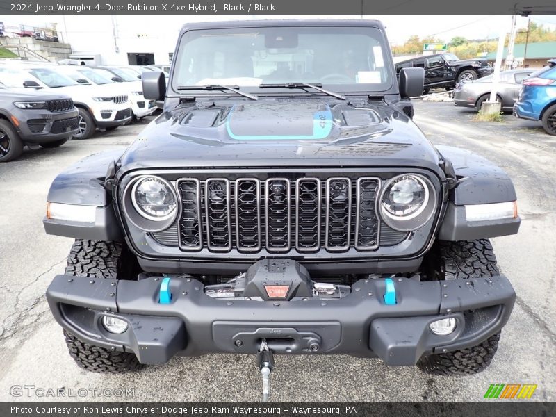  2024 Wrangler 4-Door Rubicon X 4xe Hybrid Black