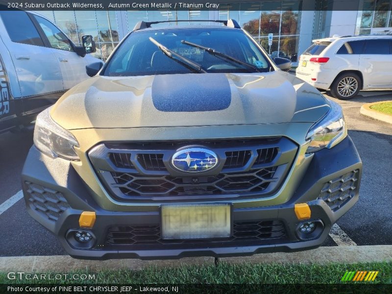 Autumn Green Metallic / Titanium Gray 2024 Subaru Outback Wilderness