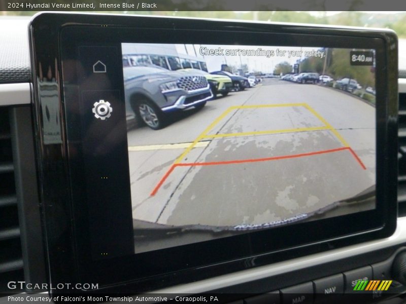 Intense Blue / Black 2024 Hyundai Venue Limited