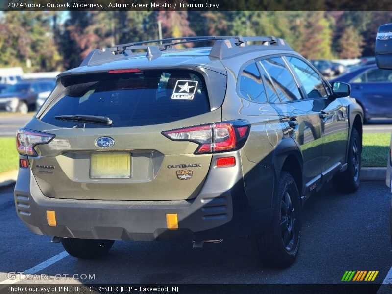 Autumn Green Metallic / Titanium Gray 2024 Subaru Outback Wilderness