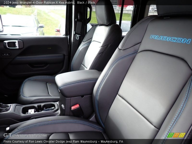 Front Seat of 2024 Wrangler 4-Door Rubicon X 4xe Hybrid
