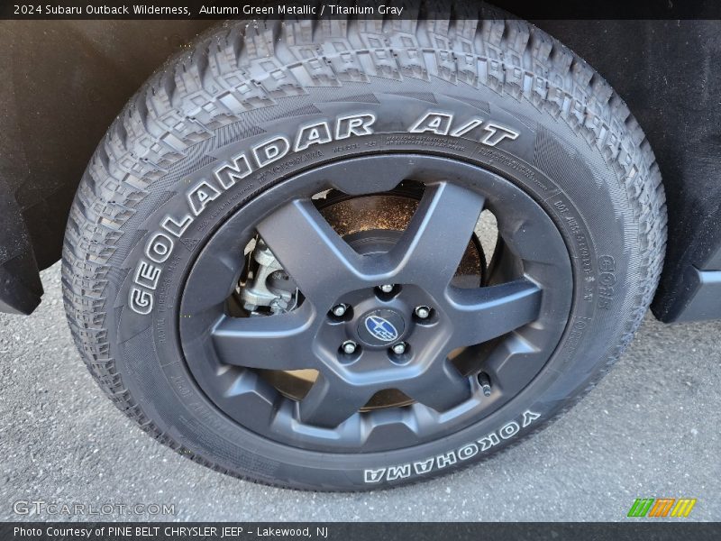 Autumn Green Metallic / Titanium Gray 2024 Subaru Outback Wilderness