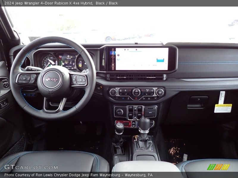 Dashboard of 2024 Wrangler 4-Door Rubicon X 4xe Hybrid