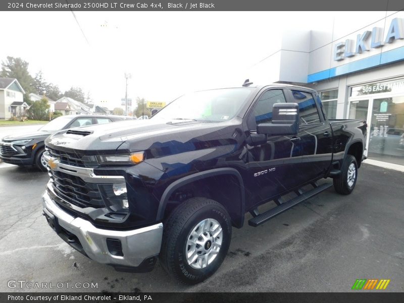 Black / Jet Black 2024 Chevrolet Silverado 2500HD LT Crew Cab 4x4