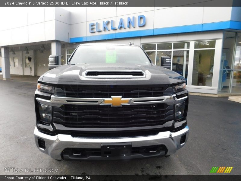 Black / Jet Black 2024 Chevrolet Silverado 2500HD LT Crew Cab 4x4