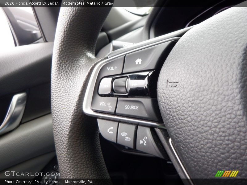 Modern Steel Metallic / Gray 2020 Honda Accord LX Sedan