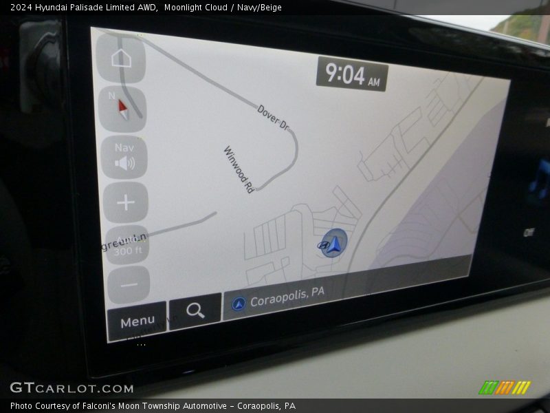 Moonlight Cloud / Navy/Beige 2024 Hyundai Palisade Limited AWD