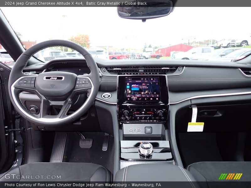 Dashboard of 2024 Grand Cherokee Altitude X 4x4