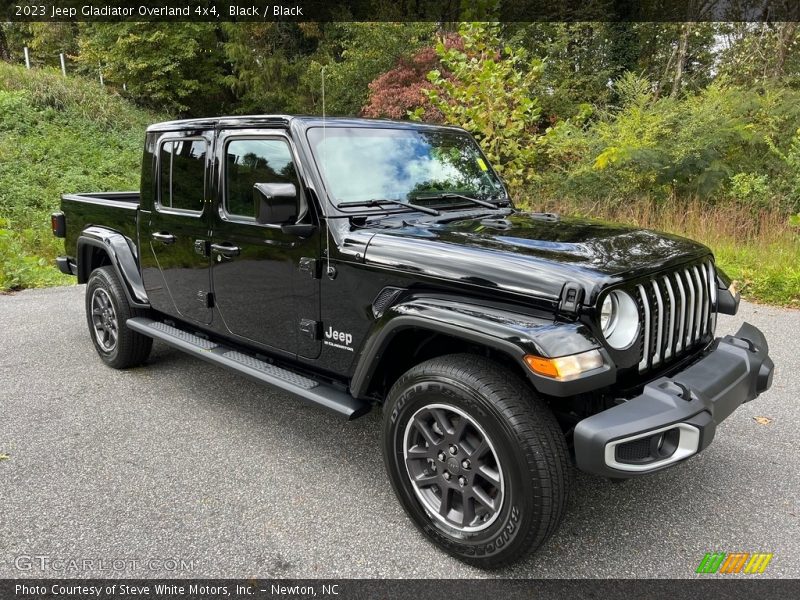 Black / Black 2023 Jeep Gladiator Overland 4x4