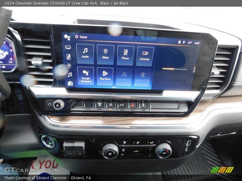 Black / Jet Black 2024 Chevrolet Silverado 2500HD LT Crew Cab 4x4