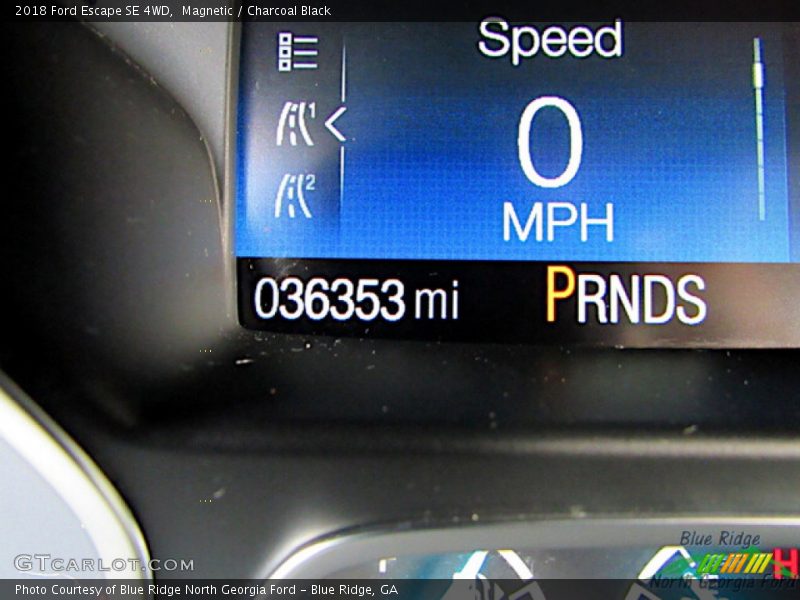 Magnetic / Charcoal Black 2018 Ford Escape SE 4WD