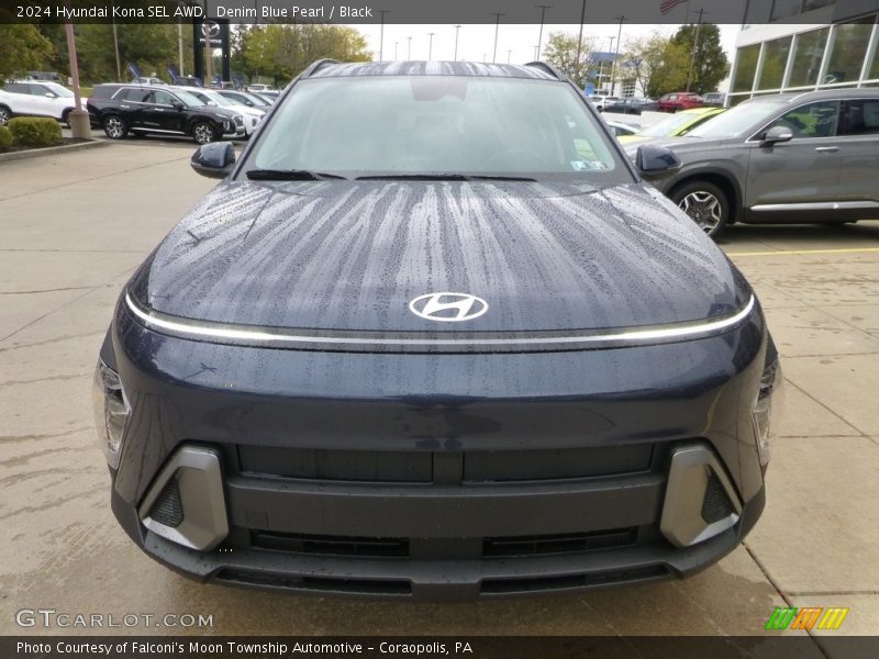  2024 Kona SEL AWD Denim Blue Pearl